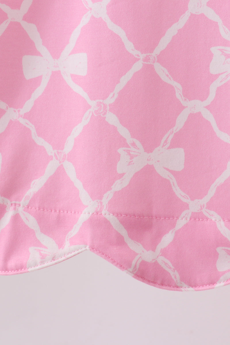 Pink Bow Dress