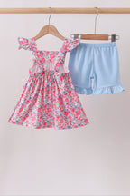 Pink Floral Set