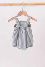 Gray Ship Applique Bubble