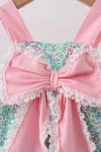 Pink Bow Floral Bubble