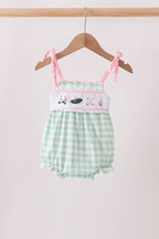 Green Golf Embroidered Bubble
