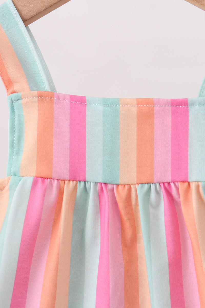 Rainbow Stripe Bloomer Set