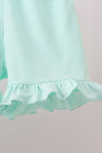 Rainbow Stripe Ruffle Set