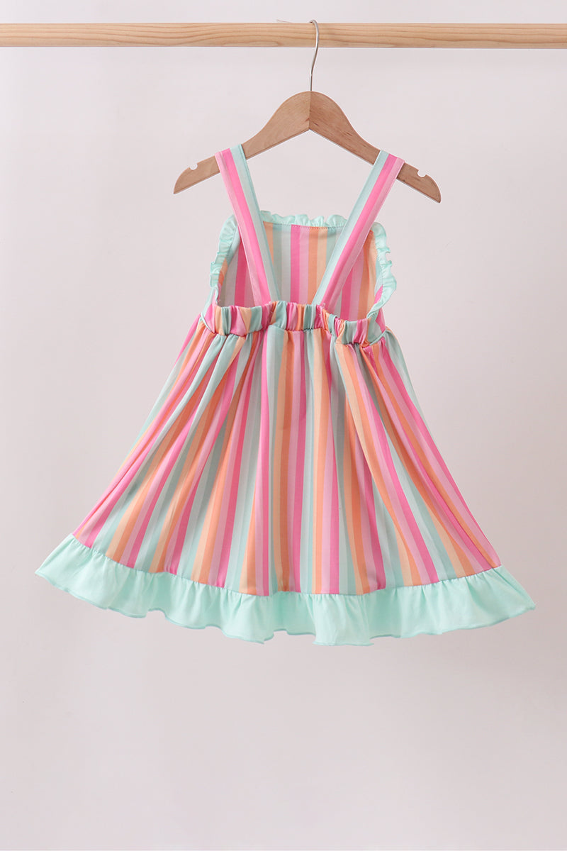 Rainbow Stripe Dress
