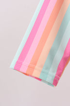 Rainbow Stripe UPF Rashguard Set