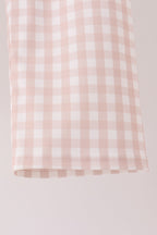 Sage Puppy Fishing Gingham Pants Set