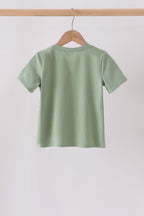 Sage Blessed Smocked Top