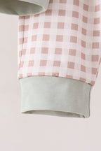 Sage hunting embroidery Pants set