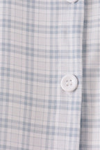 Plaid button down shirt