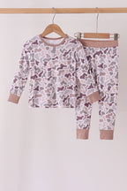 Camouflage bamboo pants set