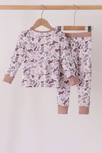 Camouflage bamboo pants set