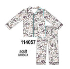 Camouflage bamboo mom pajama set