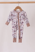 Camouflage bamboo romper