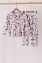 Camouflage bamboo pajama set