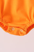 Orange ghost embroidery bubble