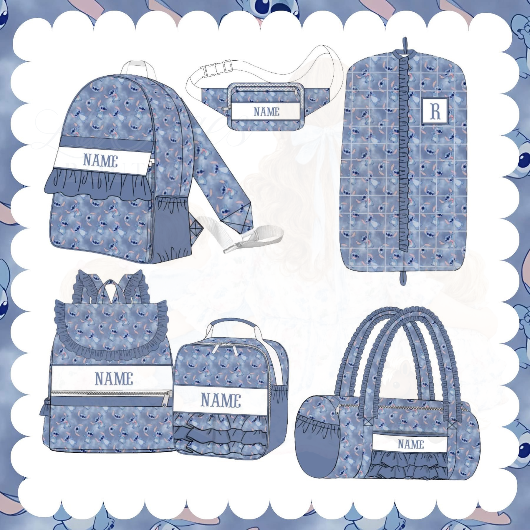 Smocked Luggage Preorder : ETA NOV.
