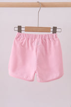 Premium Blush bow shorts