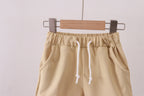 Premium Khaki drawstring shorts