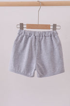 Premium Grey drawstring shorts