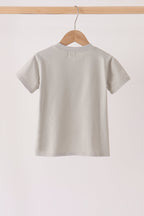 Gray Scarecrow Embroidery Top