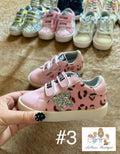 Pink Animal Print Star Sneaker #3