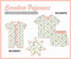 PO101 Green checkered goose bamboo collection