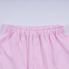 Sweet island character hand smocked ruffle pants set
