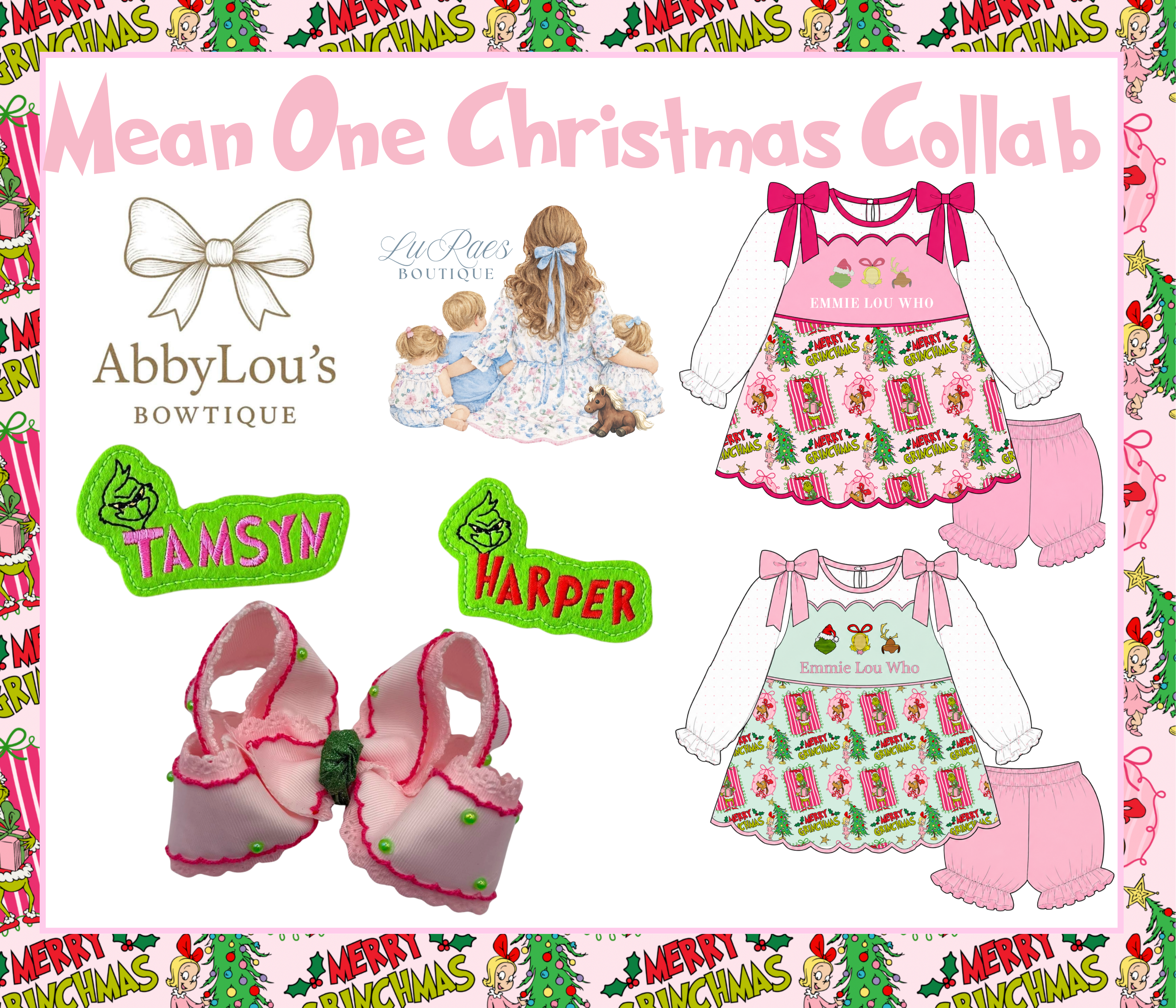 Mean One Christmas Girls Preorder
