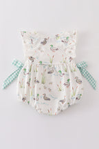 Sage Mallard Floral Bubble