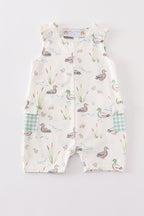 Sage Mallard Floral Jon Jon