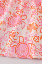 Pink Floral Dress