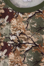 Camo leave dad&me sweatshirt