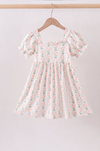 Sage floral mom&me dress