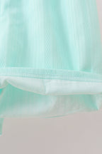Green Marine Embroidered Jacquard Set