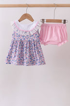 Floral Lace Bloomer Set