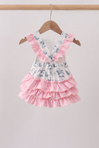 Pink Cowboy Ruffle Bubble