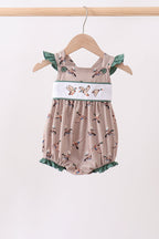 Green Mallard Embroidered Bubble