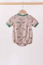 Green Mallard Embroidered Bubble