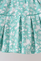 Sage Floral Skirt Set