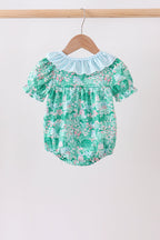 Green house floral Bow Bubble