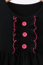 Black princess bamboo dress