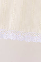 Beige Jacquard Bloomer Set