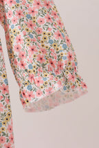 Floral Smocked Lace Bubble