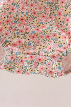 Floral Smocked Lace Bubble
