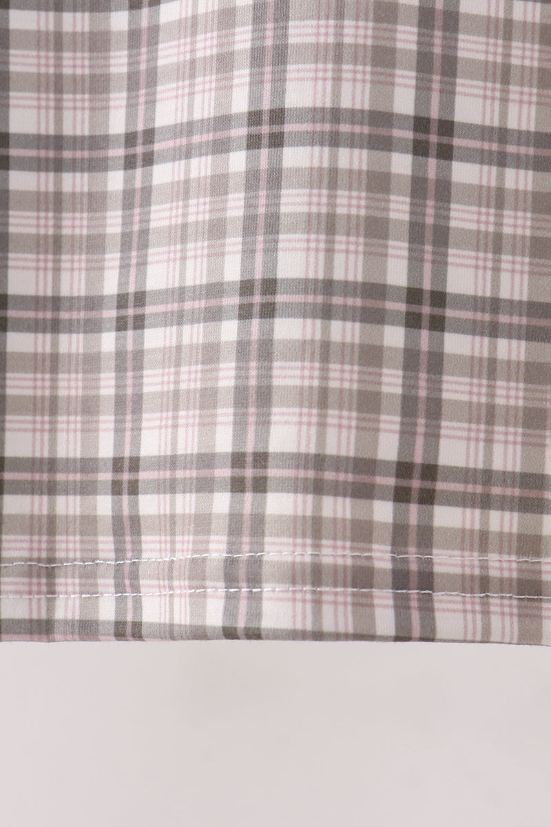 Oat Olive Plaid Button Shirt