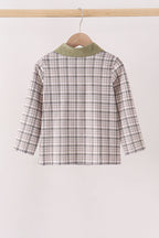 Oat Olive Plaid Button Shirt