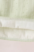 Green Pumpkin Smocked Skorts Set