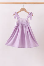 Purple Candy Smocked Dress