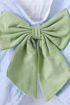 Blue Pumpkin Embroidery jacquard Ruffle Bloomer Set