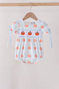 Blue Pumpkin Embroidery Bubble